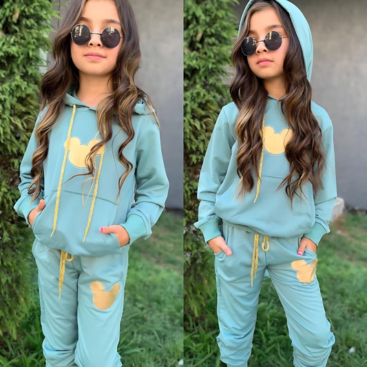 Comfortable Joggers Set for Girls-1