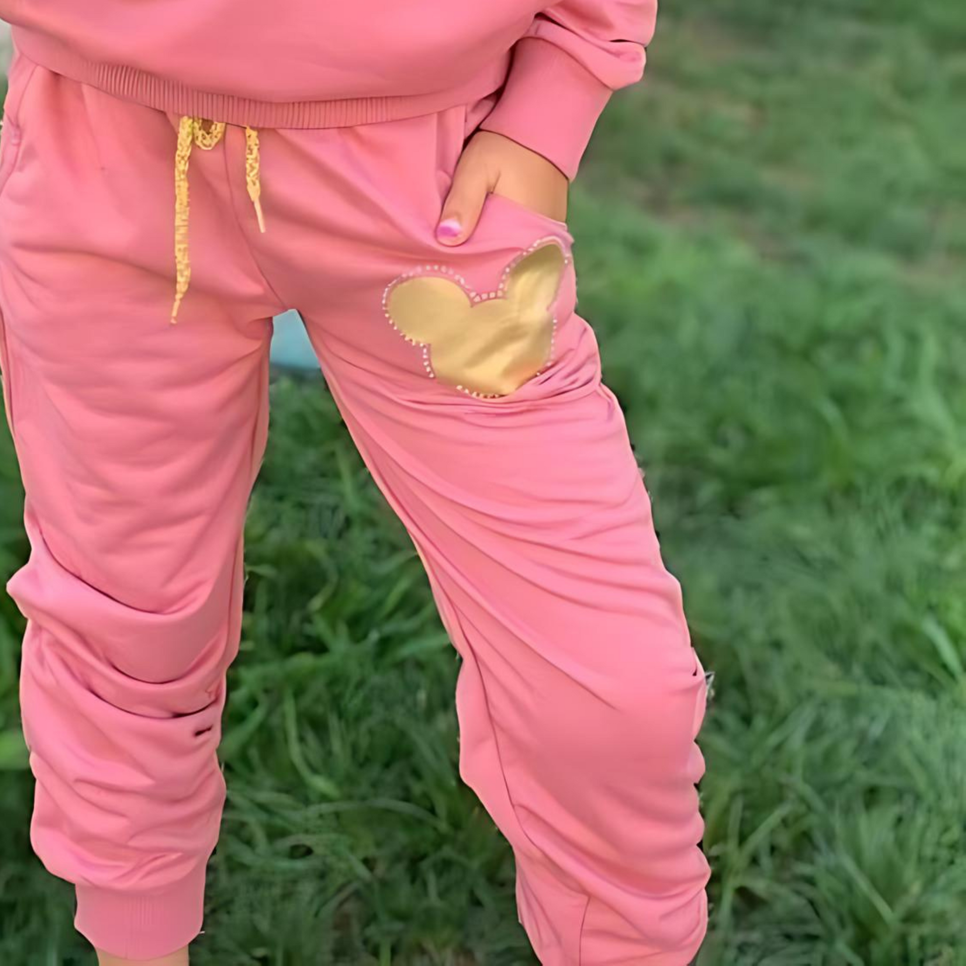 Comfortable Joggers Set for Girls-3